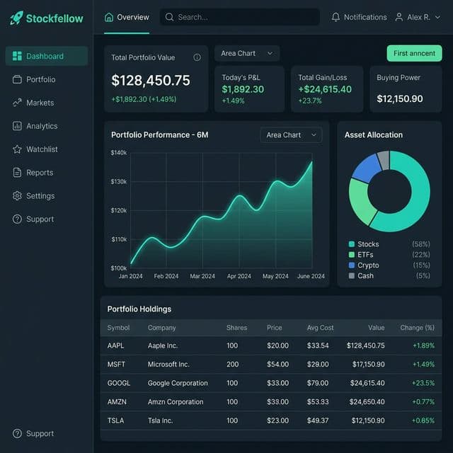 Stockfellow Dashboard